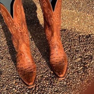 Lychese 1883 Ostrich Boots